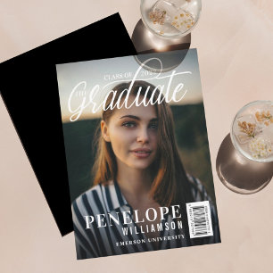 Invitation Diplôme du magazine de photos de script