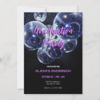 Disco ball Graduation Party