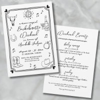 Disco Cowgirl Hand Drake Bachelorette Party