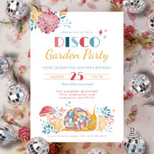 Disco Garden Party Jolie Anniversaire