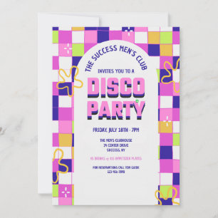 Invitation Disco Party