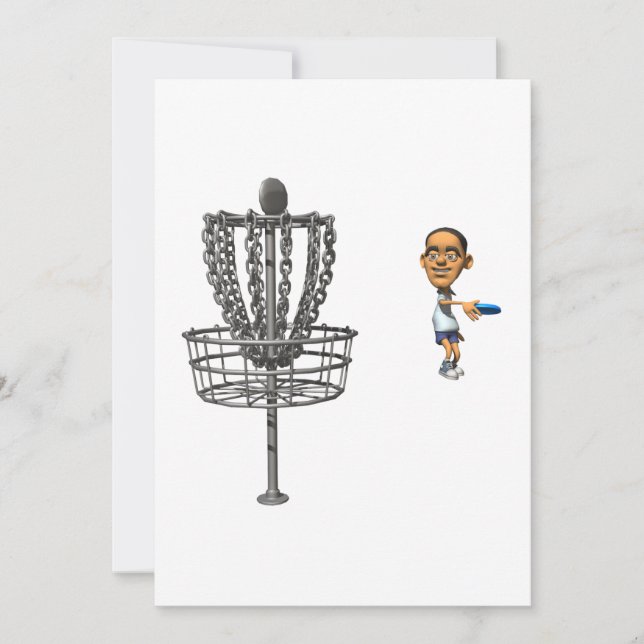 Invitation Disk Golf (Devant)