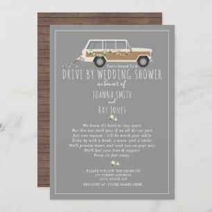 Invitation Distances Sociales Conduite Par Wedding shower Gre