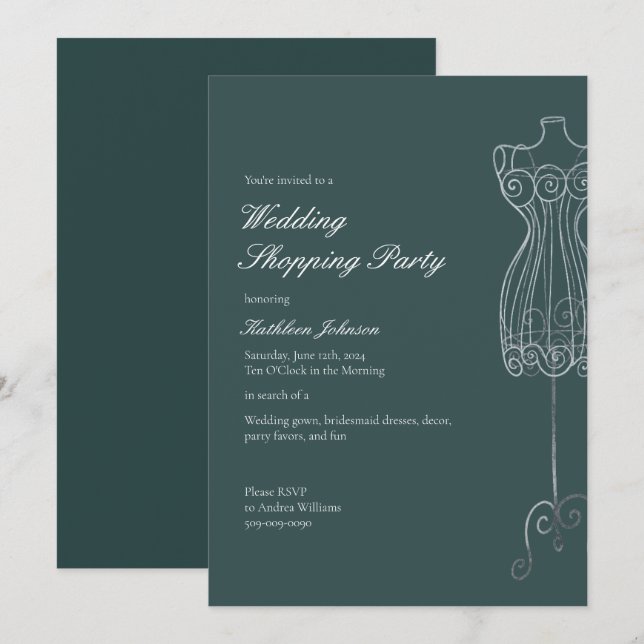 Invitation Dites oui à la Fête des femmes d'affaires (Devant / Derrière)