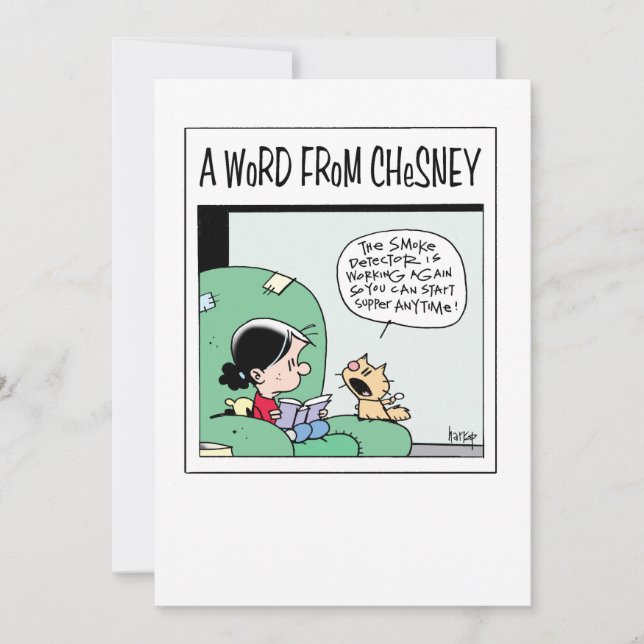 Invitation DIX CATS - Un mot de Chesney (Devant)