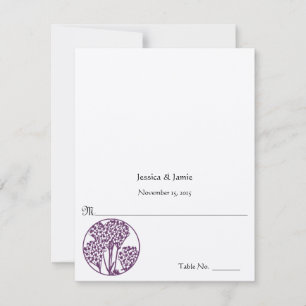 Invitation DIY You Score and Fold Tent Wedding Place Cards