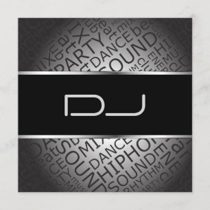 Invitation DJ unique