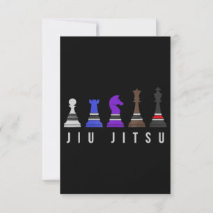 Invitation djiu jitsu entraînement, cadeau bjj avec texte.