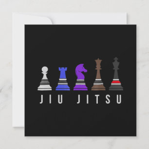 Invitation djiu jitsu entraînement, cadeau bjj avec texte.