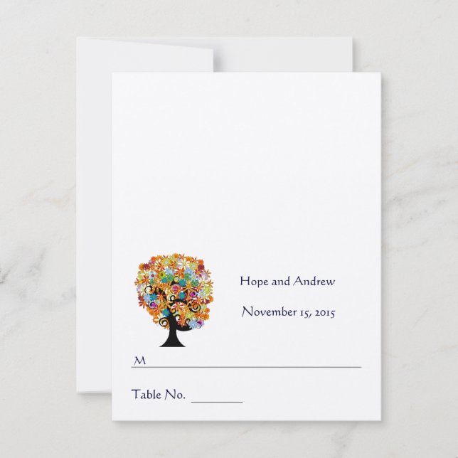 Invitation do-it-yourself vous cochez et pliez les Mariages d (Devant)