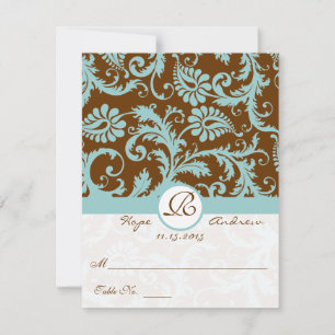 Invitation do-it-yourself vous cochez et pliez les Mariages d