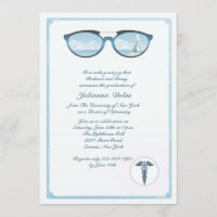 Invitation d'obtention du diplôme d'optométriste
