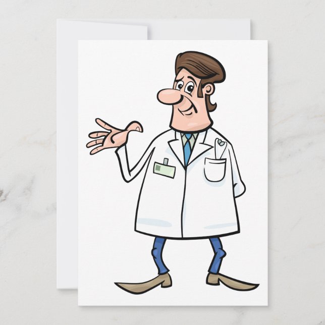 Invitation Docteur Médicale (Devant)