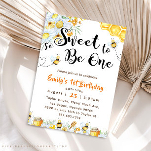 Invitation Donc, Sweet To Be One 1st Birthday