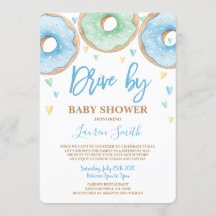 Donut Drive by Baby shower boy