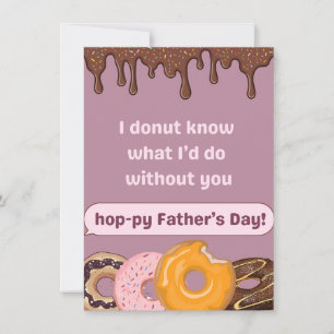 Invitation Donut Limited Fête des pères Edition