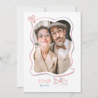 Doodle à main levée photo de la partie d'engagemen