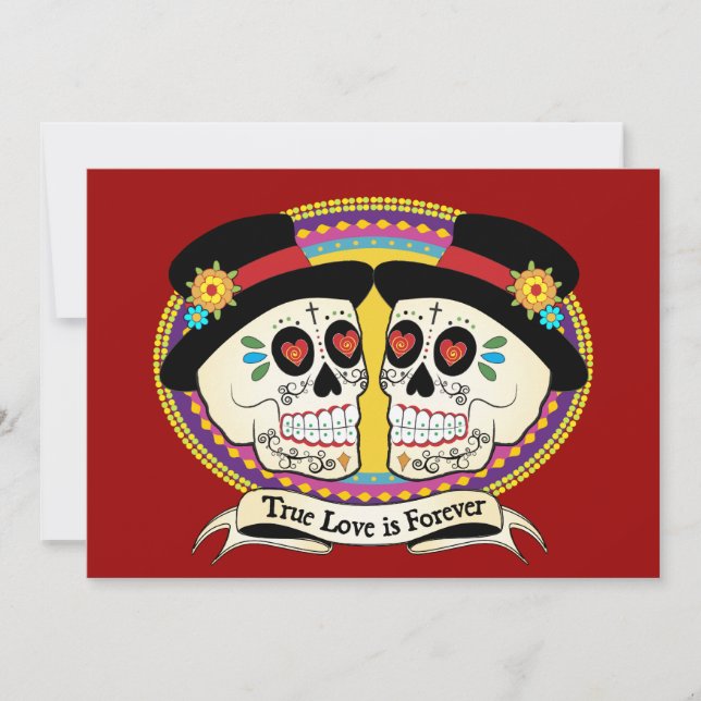 Invitation Dos Novios (2 Salles) (Devant)