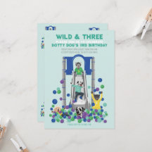 Dotty Dog Wild & Three 3e anniversaire