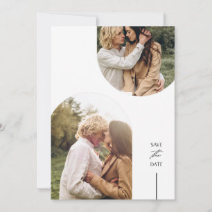 Invitation Double Arche Enregistrer la date de mariage Invita