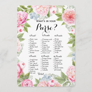 Invitation Double face - 2 jeux de bourse de mariage   Vœux