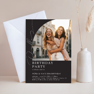 Invitation Double Joint Double 30e Anniversaire de Milestone