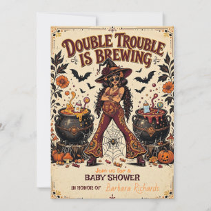 Invitation Double Trouble est en préparation Jumeaux Hallowee