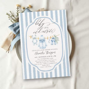 Invitation Douce Fête de Naissance pour un Petit Garçon à Ray