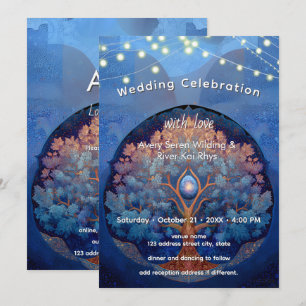 Invitation Douce Lumière   Arbre de Vie B&B