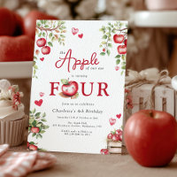 Douce Pomme De Nos Yeux Quatrième Anniversaire