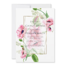 DOUCHE DE COUPLE | Bouquet Pink Poppy