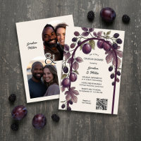 Douche de Couple Figue Prune Moderne Automne
