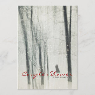 Invitation Douche magique de couples d'amour