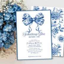 Douche nuptiale à arc bleu