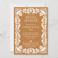Douche nuptiale de talavera mexicaine