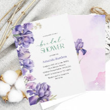 Douche nuptiale IRIS FLOWER