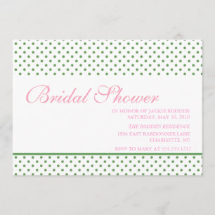 Invitation douche nuptiale lumineuse et audacieuse