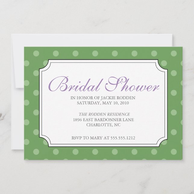 Invitation douche nuptiale {mod squad} (Devant)