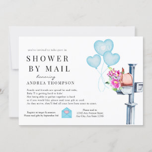 Invitation Douche par Baby shower postal