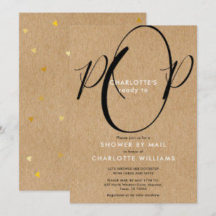 Invitation Douche Par Courrier Longue Distance Saupoudrer Rus