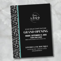 Invitation d'ouverture du Logo Business