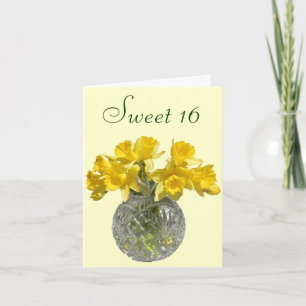 Invitation Doux 16 Bouquet de jonquille jaune