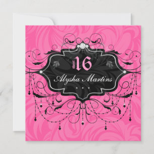 Invitation Doux 16 Cadre de chandelier pour bijoux d'annivers
