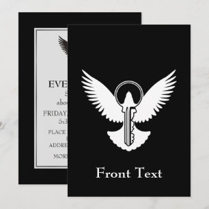 Invitation Dove avec clé