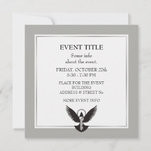 Invitation Dove avec clé