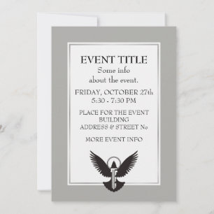 Invitation Dove avec clé