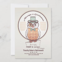 Invitation d'Owl Gentleman