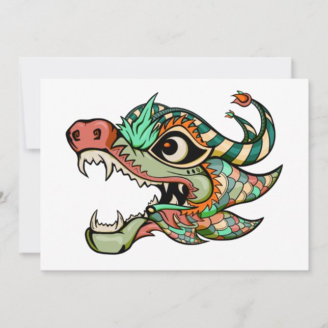 Invitation dragon (Devant)