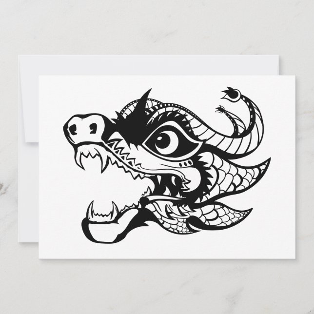 Invitation dragon (Devant)