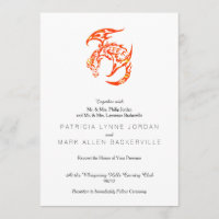 Dragon de style tribal de Letterpress
